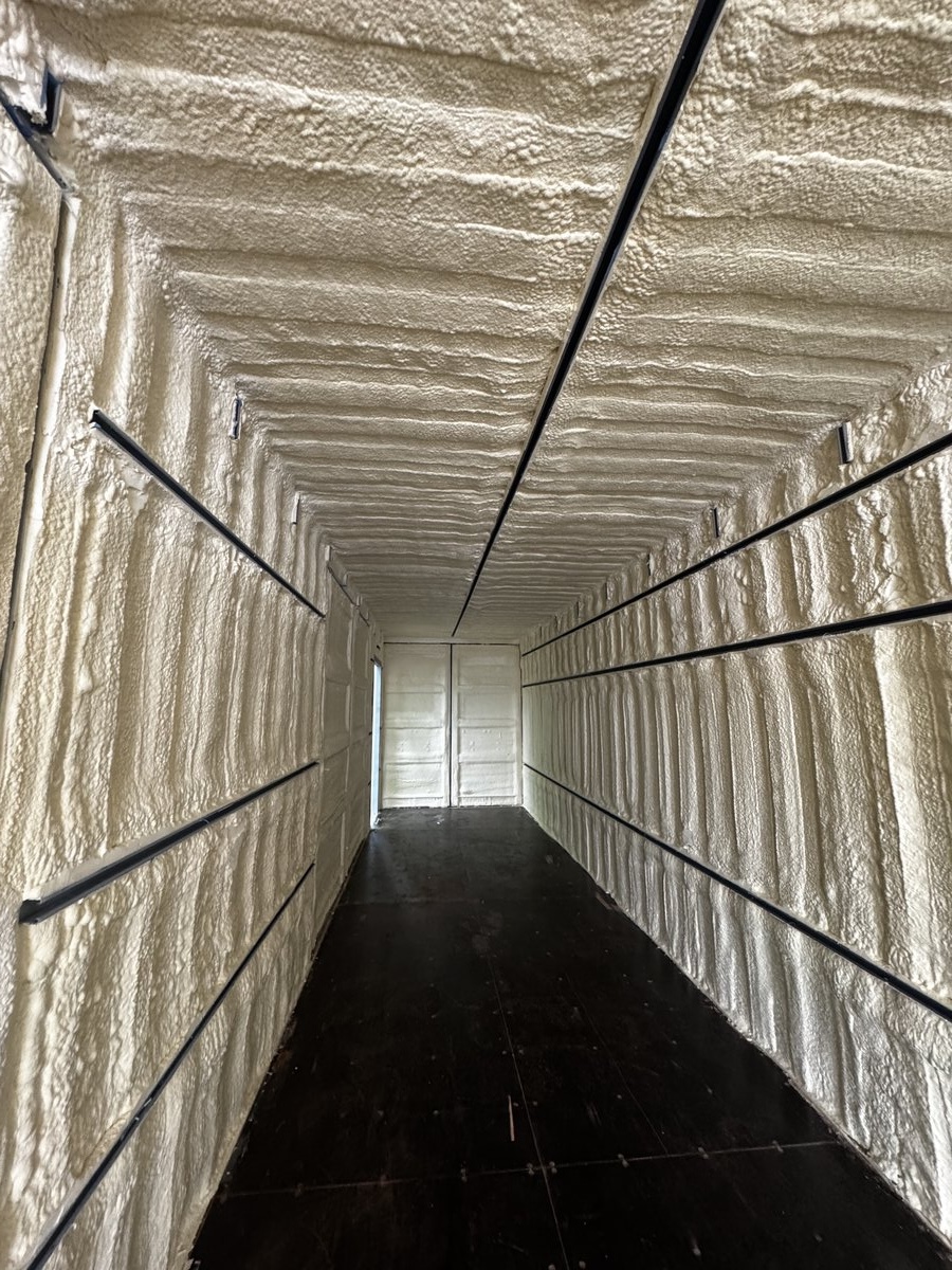 Vault Spray Foam installation