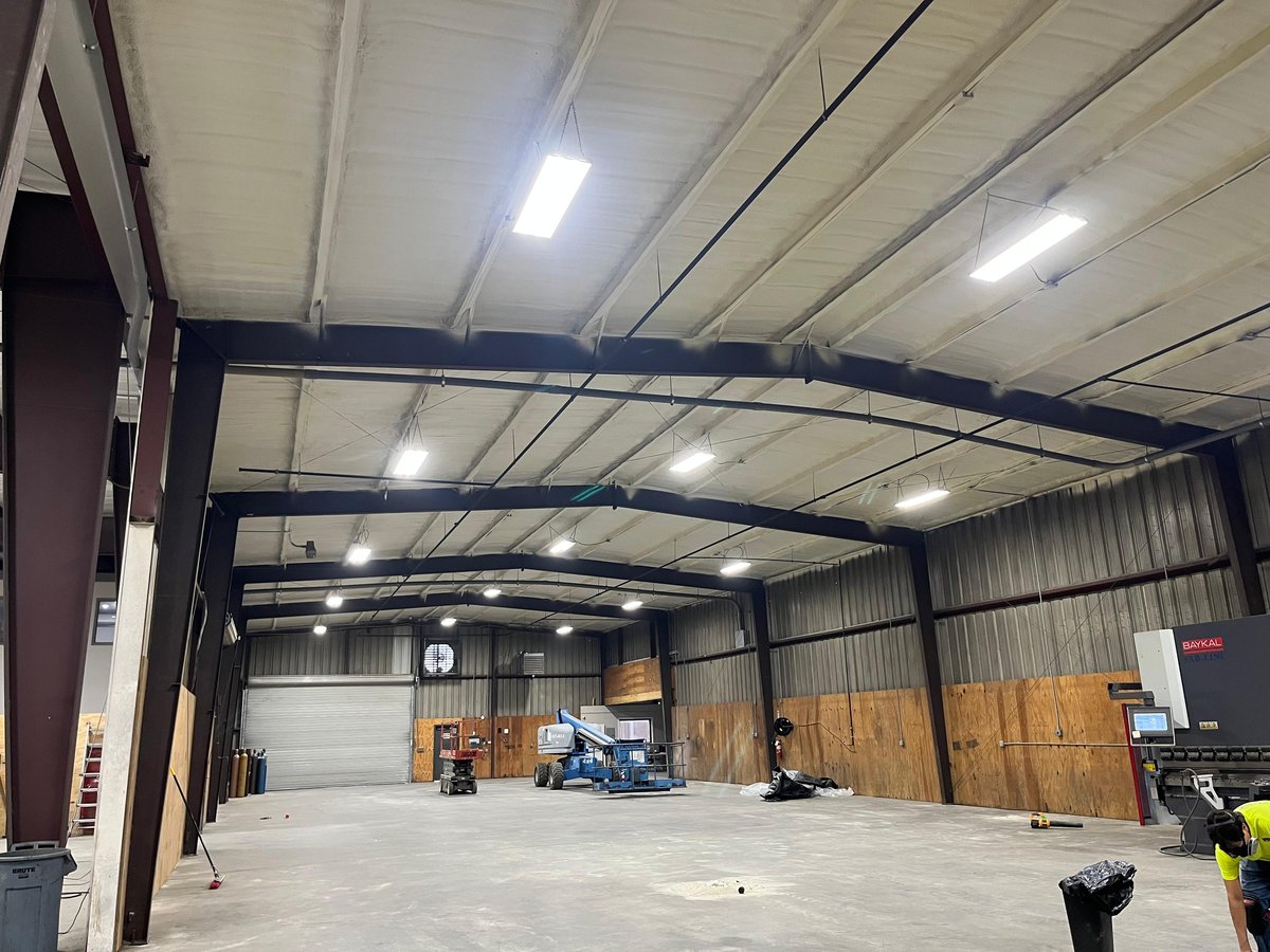 Vault Spray Foam installation