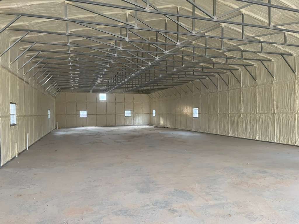 Vault Spray Foam installation